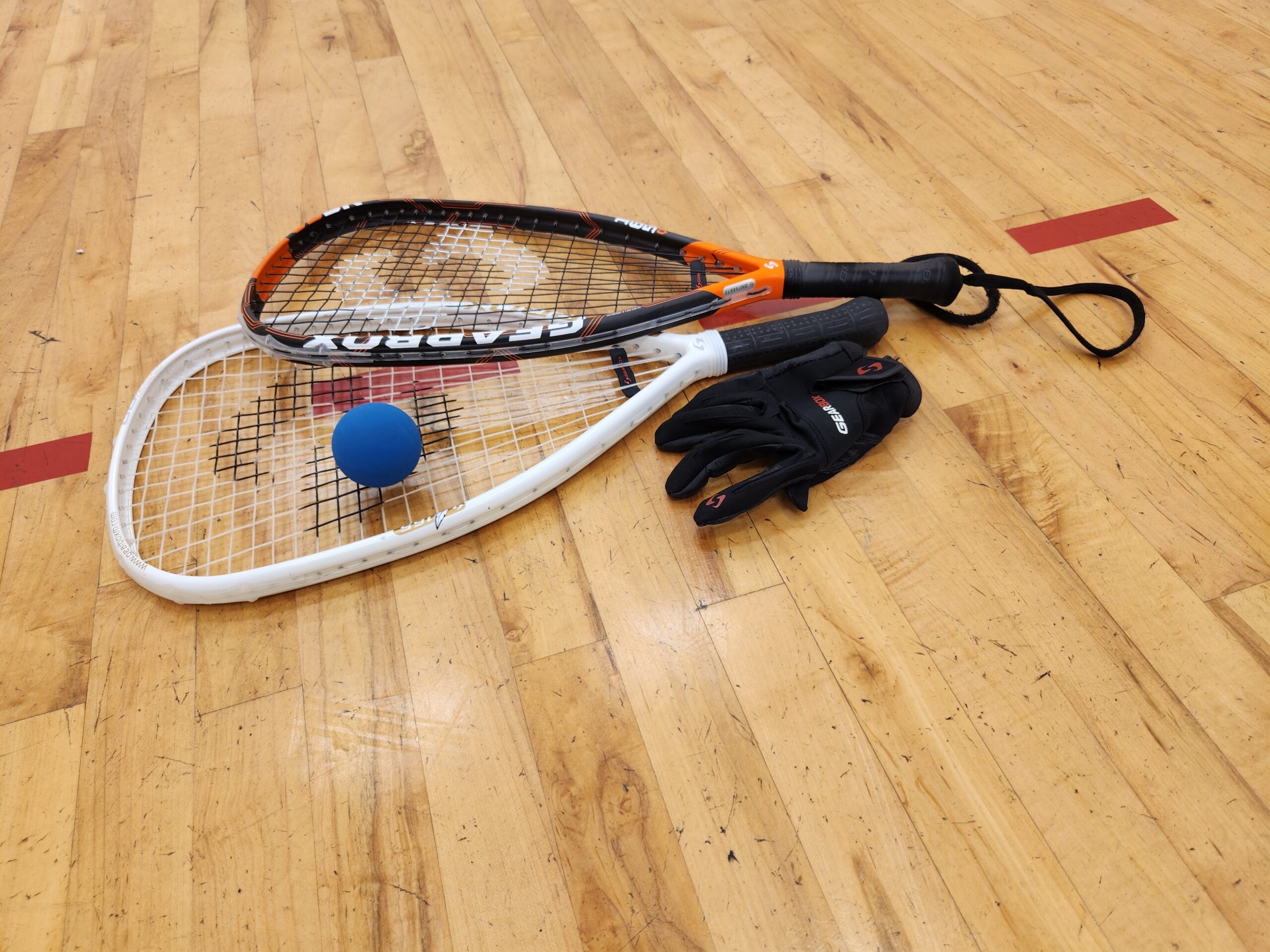 Racquets and Glove