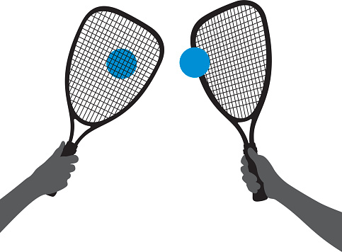 2 racquets