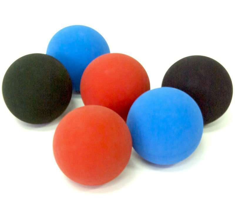 why are racquetballs different colors